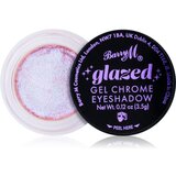 Barry M Glazed Gel Chrome Eyeshadow gel sjenila za oči nijansa So Exclusive 3.5 g | shoptok.hr