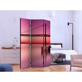 Artgeist PARAVAN 135/172/3 cm črna, vijolična Slike