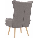  Fotelja Sivo-smeđa 69 x 74 x 93 cm Tkanina i šperploča | Eponuda.com