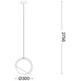 Ideal Lux luster na sajli bloom 1xE27/42W/230V prečnik 30 cm crna | Eponuda.com