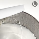  plafonska svetiljka sirja 2xE27/15W/230V, prečnik 45 cm, braon | Eponuda.com
