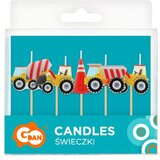  Set 5 sveč z motivom strojev | Shoptok.si