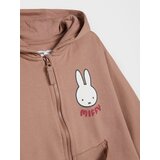 Sinsay Pamučna majica s kapuljačom i printom na leđima Miffy | shoptok.hr