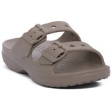 Crocs Natikači TAUPE SATURDAY SANDAL Kostanjeva Cene