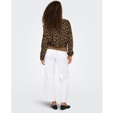 Only Pletena jopa 'ONLVIENNA' karamel / črna | Shoptok.si
