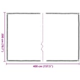  Pokrivač za biljke s rupicama 2x4 m polietilen | shoptok.hr