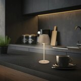 BRILONER LED prigušiva punjiva dodirna spoljašnja stona lampa MINI LED/2,5W/5V IP44 1800 mAh bež | Eponuda.com
