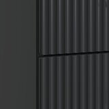  Noćni ormar s ladicama Crna 43 x 41 x 63,5 cm Konstruirano drvo | shoptok.hr