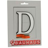 Kućni broj D (Visina: 80 mm, Srebrne boje, Aluminij) Cijene