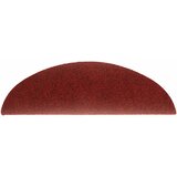  Prostirke za stepenice, samoljepljive, 30 kom, 56x17x3 cm, bordo crvene, poluokrugle | shoptok.hr