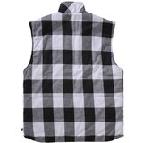 Brandit Moški brezrokavnik Lumber, Črno-Bela | shoptok.hr