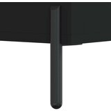  Komoda crna 90x34x80 cm od konstruiranog drva | shoptok.hr