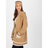 RUE PARIS Sweater-LC-SW-0333.06X-dark beige | shoptok.hr