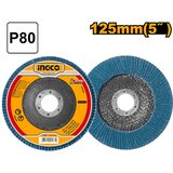  Brusilna plošča lamelna 125x22 P80 FDZ1253 INGCO | Shoptok.si
