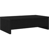  Stalak za monitor s ladicama Crni hrast 50x27x15 cm Konstruirano drvo | shoptok.hr