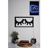 Wallity zidna led dekoracija sleepy eyes, 40 x 51 x 3 cm, 16.8 w, plava | ePonuda.com