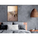  Poster - Breakwater in Sepia 20x30 | shoptok.hr