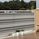 mreza za balkone balcony city sivo/crna 0,9X3M 2021543