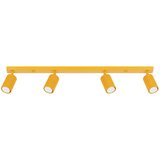 Sollux Lighting Stropna svetilka KARBON 4L rumena, (5000284959) | Shoptok.si