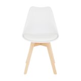 Kondela Stol, bel/bukev, BALI 2 NEW | Shoptok.si
