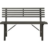  Klupa 110 cm čelična crna | shoptok.hr