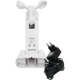 vidaXL Automatska uvlačiva tenda s LED bijela 600x300 cm, Zamjena tkanine tende za okvir 6x3 m bijela | shoptok.hr