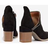 Resti Black women's insulated boots on a post Mukis - Footwear | ePonuda.com