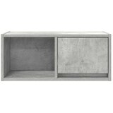 TV ormarić boja betona 760x31x25,5 cm od konstruiranog drva | Eponuda.com