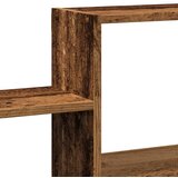  Zidna polica boja staro drvo 96x18x60 cm konstruirano drvo | shoptok.hr