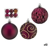  Set božićnih kuglica Vijoličasta Plastika Ø 6 cm (12 kom.) Cijene