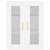  Visoka komoda bijela 69,5x34x180 cm konstruirano drvo | shoptok.hr