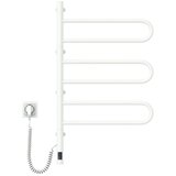  Vertaduro - Električni okretni sušač peškira sa termostatom ELA 120W/230V 80x49 cm IP44 bela | Eponuda.com