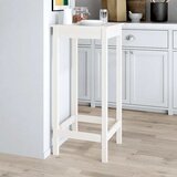  Barski stol bijeli 50 x 50 x 110 cm od masivne borovine | Eponuda.com