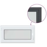  Podrumski prozor RISOR 100x50 cm Okretno-nagibni DIN lijevi antracit - Antracit 100 x 50 cm (dvoslojni) 1 Naginjanje i okretan | shoptok.hr