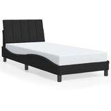  Okvir za krevet bez madraca Hanko crni 90x190 cm baršunasti | shoptok.hr