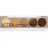 Astra Make-up Palette Conceal & Contour paleta korektorjev 6,5 g