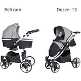 Kunert libero kolica za bebe set 2u1 beli ram - 13 | ePonuda.com