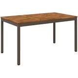  Stol za večeru u vrtu Prirodna i kava 141 x 80,5 x 75 cm | shoptok.hr