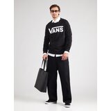 Vans Sweater majica 'CLASSIC III' crna / bijela | shoptok.hr