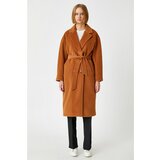 Koton Women's Light Brown Coat Cene