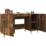  Radni stol boja dimljenog hrasta 140x50x75 cm konstruirano drvo | shoptok.hr