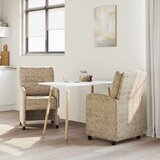  Trpezarijske stolice 2 pcs Svjetlosiva 57 x 67 x 95 cm | shoptok.hr