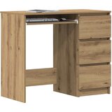vidaXL Pisalna miza Artisan Oak 90x45x76 cm Izoblikovan les Cene
