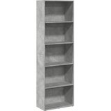 vidaXL Regal za knjige boja betona 60x30x189 cm konstruirano drvo | shoptok.hr