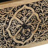 vidaXL Nočna omarica 40x33x46 cm trden mangov les | Shoptok.si