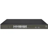 Switch 16x GE GES-2118P 2xGSFP 19“ 230W 16xPoE+