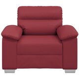 SOFA fotelja vino crvena 100x81x84 cm umjetna koža | shoptok.hr