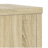  Stalci za biljke 2 kom boja hrasta 25x25x80cm konstruirano drvo | shoptok.hr