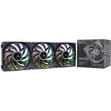 Seasonic MagFlow ARGB Computer case Fan 12 cm Black 3 pc(s) | shoptok.hr
