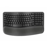 Logitech Wave Bluetooth ergonomic keyboard - GRAPHITE - US INT'L - 920-012304
